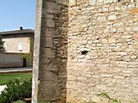 Amberieu, Eglise Saint-Cyr, Ancienne pierre romaine (4)